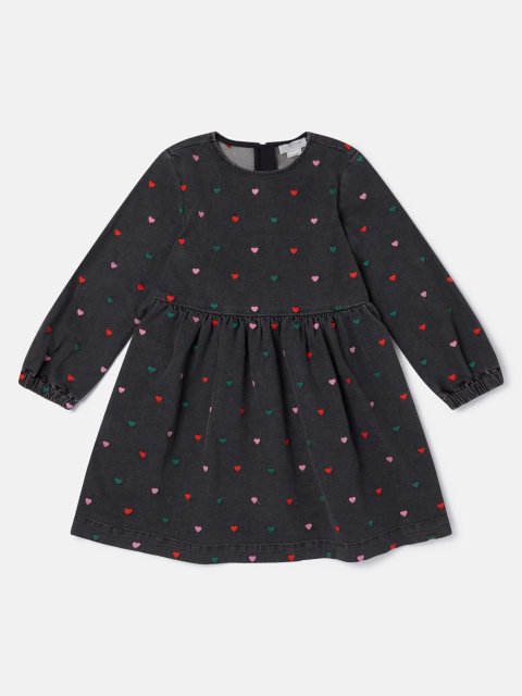 Чорна сукня STELLA MCCARTNEY з довгим рукавом: фото - Invogue