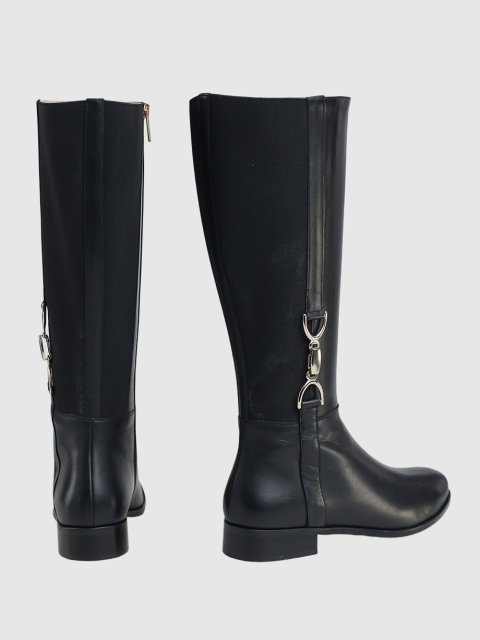 Чёрные сапоги MARINA RINALDI: фото 3 - Invogue