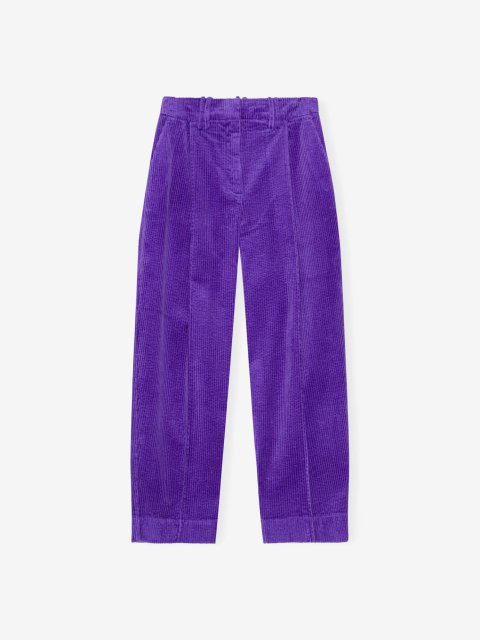 Фіолетові брюки GANNI : фото 1 - Invogue