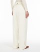 Молочні брюки WEEKEND MAX MARA вільного крою: фото 2 - Invogue