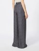 Темно-сині брюки MAX MARA з шовку: фото 3 - Invogue
