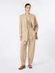 Пісочний жилет MAX MARA з суміші бавовни та віскози: фото 1 - Invogue