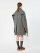 Тёмно-серое пальто Weekend Max Mara из шерсти и полиамида: фото 3 - Invogue