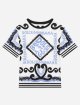 Футболка DOLCE&GABBANA с принтом Marina: фото - Invogue