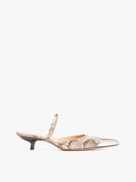 Мюли SPORTMAX из кожи: фото - Invogue