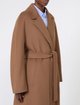 Светло-коричневое пальто Max Mara из шерсти: фото 3 - Invogue