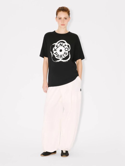 Черная футболка Kenzo из хлопкового трикотажа: фото 1 - Invogue