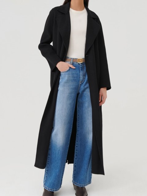 Чорне пальто MARELLA : фото 1 - Invogue