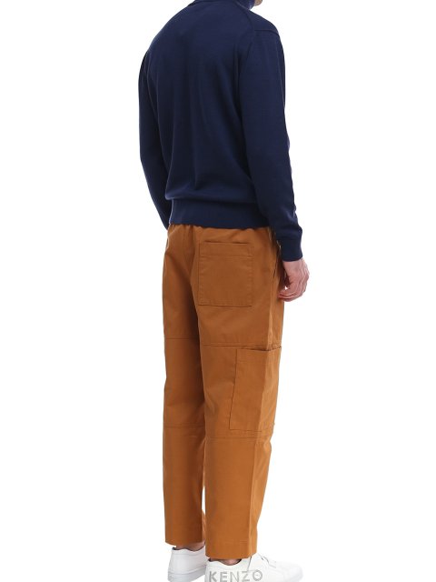 Синий свитер KENZO: фото 2 - Invogue