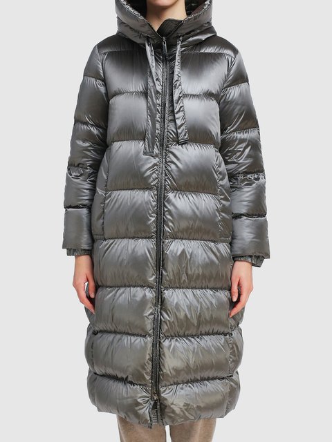 Черное пальто MAX MARA: фото 3 - Invogue
