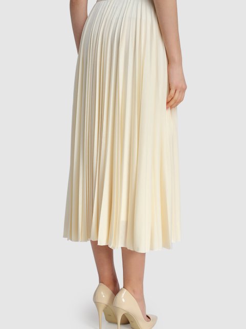 Молочная юбка MAX MARA: фото 4 - Invogue