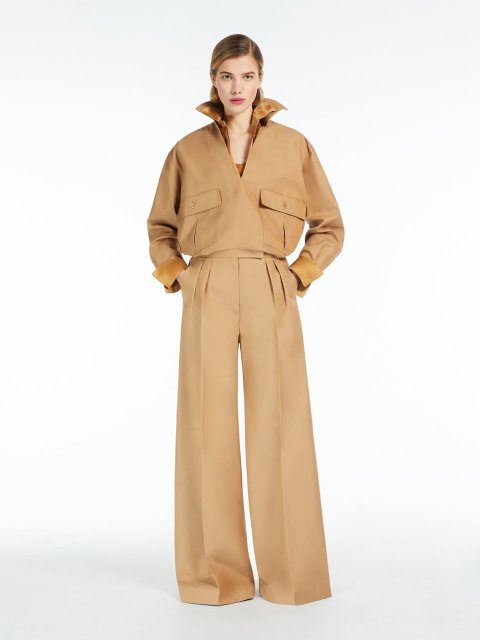 Бежеві брюки MAX MARA : фото 4 - Invogue