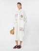 Белое платье-рубашка Weekend Max Mara из хлопка: фото 3 - Invogue