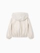 Куртка з капюшоном із нейлону Emporio Armani Kids: фото 2 - Invogue