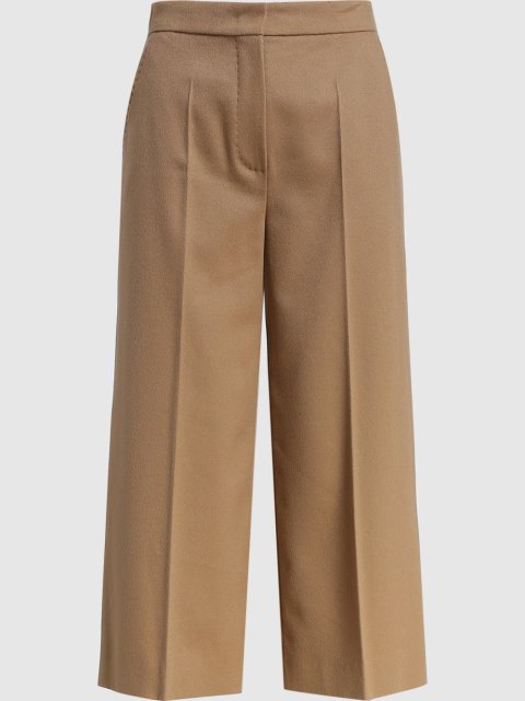 Бежевые брюки MAX MARA: фото - Invogue