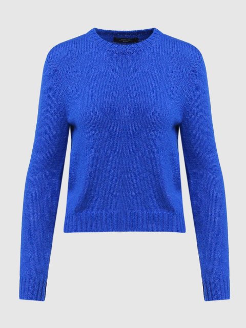 Синий свитер WEEKEND MAX MARA: фото - Invogue