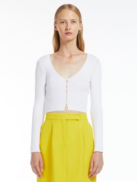 Білий кардиган MAX MARA : фото 1 - Invogue