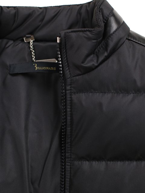 Чёрная куртка BILLIONAIRE: фото 2 - Invogue