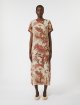 Сукня з принтом WEEKEND MAX MARA шовкова: фото 3 - Invogue