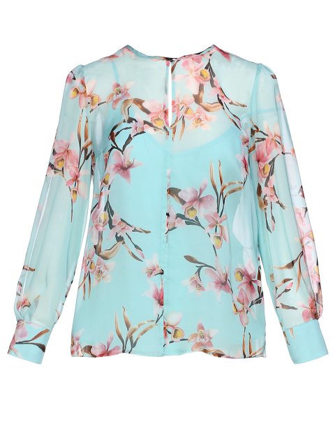 Зелёная блуза MARELLA: фото - Invogue