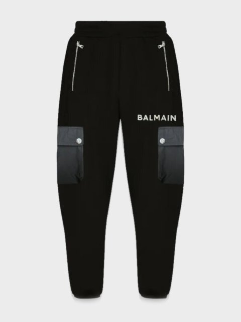 Чорні брюки спорт BALMAIN KIDS : фото - Invogue