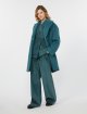 Зелений жакет WEEKEND MAX MARA оксамитовий: фото 1 - Invogue