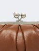 Коричнева сумка Pasticcino Weekend MaxMara зі шкіри: фото 3 - Invogue
