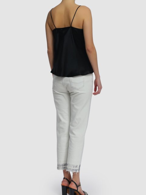 Чёрный топ I BLUES: фото 2 - Invogue