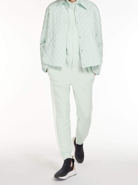 Зелёная кофта спорт MAX MARA: фото 3 - Invogue