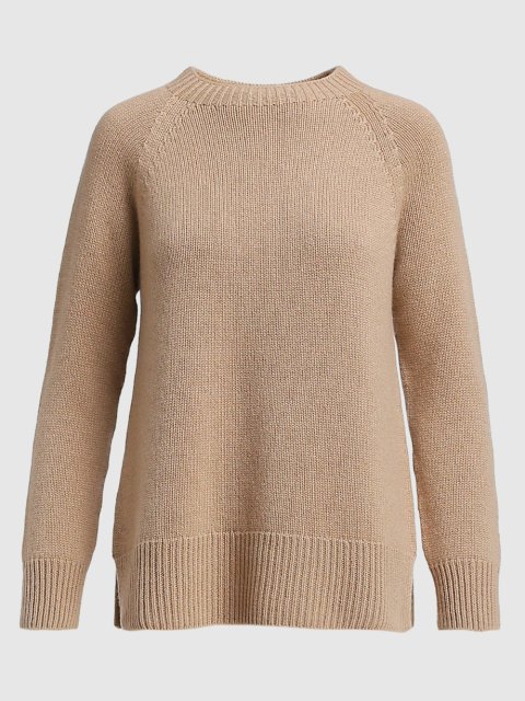 Бежевый свитер MAX MARA: фото - Invogue