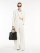 Білі брюки Max Mara у смужку: фото 3 - Invogue