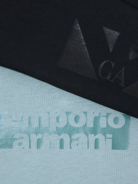 Разноцветные джемперы EMPORIO ARMANI KIDS из хлопка: фото 1 - Invogue