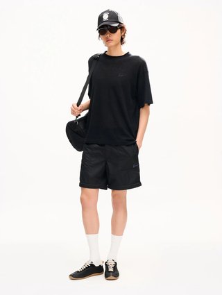 Черная футболка Kenzo из льна и хлопка: фото 1 - Invogue