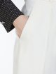 Кремові брюки MAX MARA : фото 3 - Invogue