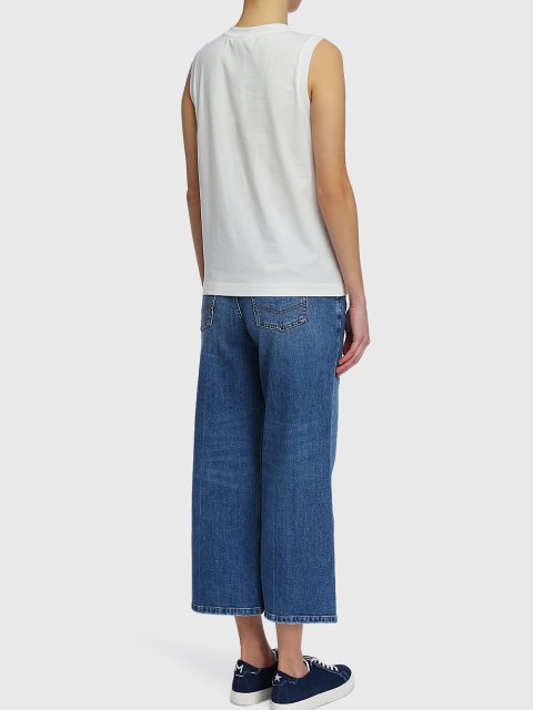 Белый топ MARELLA: фото 2 - Invogue