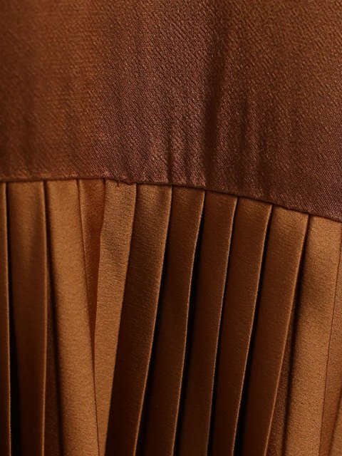 Коричневое платье BY MALENE BIRGER: фото 6 - Invogue