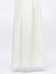 Молочный шарф WEEKEND ACCESSORIES из вискозы и кашемира: фото - Invogue
