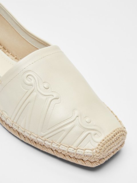 Кремові мокасини MAX MARA : фото 2 - Invogue