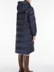 Темно-синее пальто MAX MARA: фото 2 - Invogue