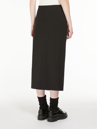 Чёрная юбка WEEKEND MAX MARA: фото 2 - Invogue
