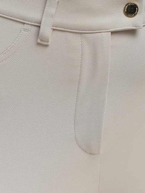 Кремові брюки MARINA RINALDI : фото 4 - Invogue