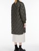 Зелений пуховик MAX MARA стьобаний: фото 2 - Invogue