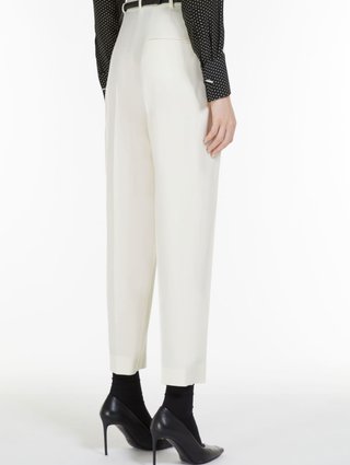 Кремові брюки MAX MARA : фото 2 - Invogue