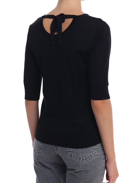 Чёрный свитер DOROTHEE SCHUMACHER: фото 4 - Invogue