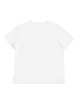 Белая футболка LANVIN KIDS: фото 1 - Invogue