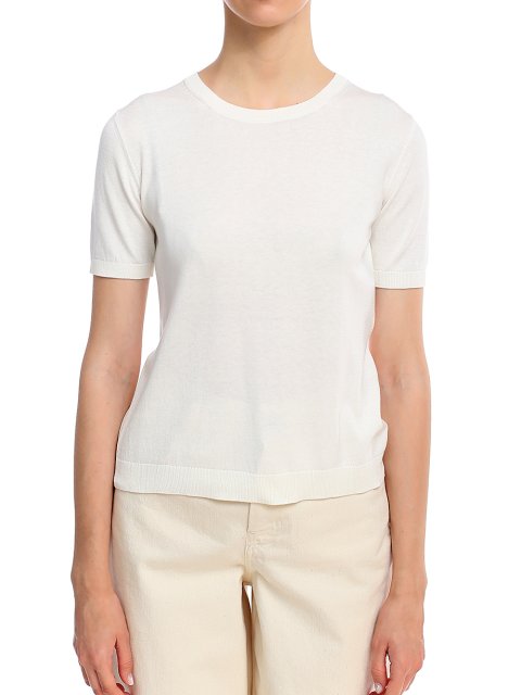 Белый свитер WEEKEND MAX MARA: фото 3 - Invogue