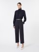 Темно-сині брюки MAX MARA укорочені: фото 1 - Invogue