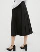 Чорна спідниця Max&Co з технічного атласу: фото 2 - Invogue