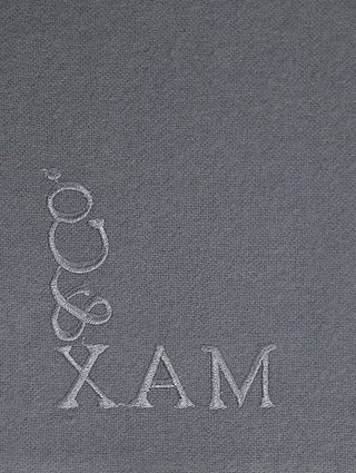 Серый шарф MAX&CO: фото 2 - Invogue