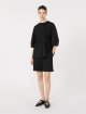 Черная футболка MAX MARA из хлопкового трикотажа: фото 1 - Invogue